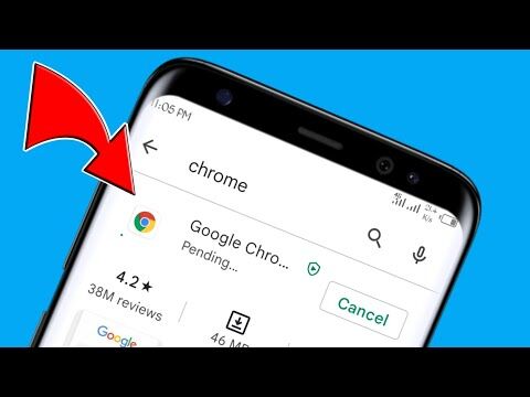 An illustration of a smartphone screen with a Google Play Store download pending message.