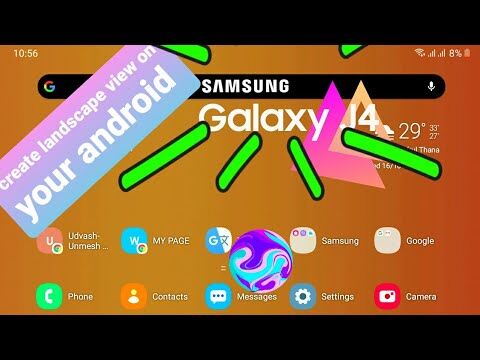 Landscape Screen Mode for Multitasking
